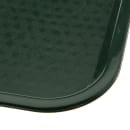 Carlisle Plastic Cafeteria Tray - 16 3/10" L x 12"W, Forest Green (CT121608) thumbnail 4