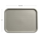 Carlisle Plastic Cafeteria Tray - 16 3/10" L x 12"W, Gray (CT121623) thumbnail 2