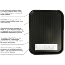 Carlisle Plastic Cafeteria Tray - 17 7/8"L x 14"W, Black (CT1418030) thumbnail 3