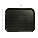 Carlisle Plastic Cafeteria Tray - 17 4/5"L x 14"W, Black (CT141803) thumbnail 2