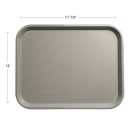 Carlisle Plastic Cafeteria Tray - 17 4/5"L x 14"W, Gray (CT141823) thumbnail 2