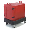 Carlisle Pan Carrier Dolly - 4" Casters, Polyethylene, Black (DL300R03) thumbnail 2