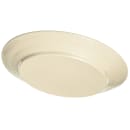 Carlisle 12 1/2" Round Gathering Charger Plate - Melamine, Adobe (GA5501370) thumbnail 4