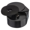 Carlisle 3 Tier Glass Rimmer w/ 6 1/4" Round Swing Trays, Acrylic, Black (GR0903) thumbnail 2