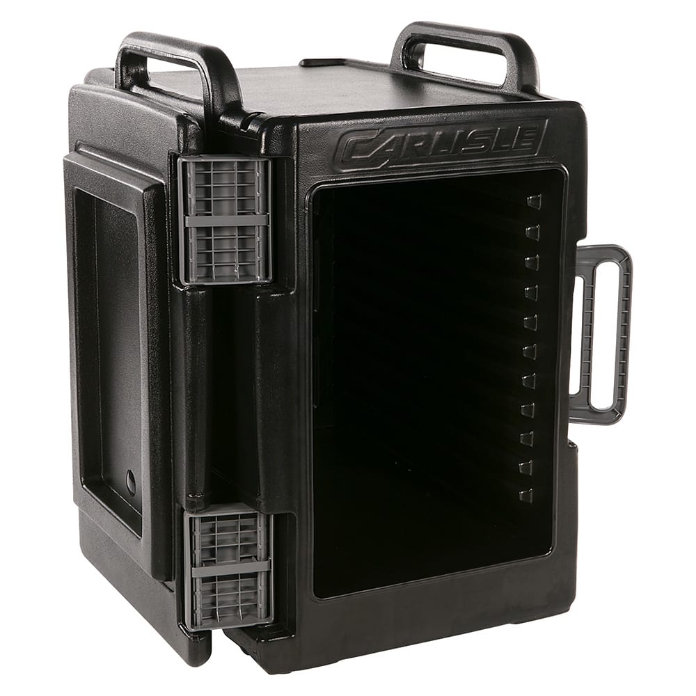 Carlisle Cateraide™ Insulated Food Carrier - 60 qt w/ (6) Pan Capacity, Black (IT40003)