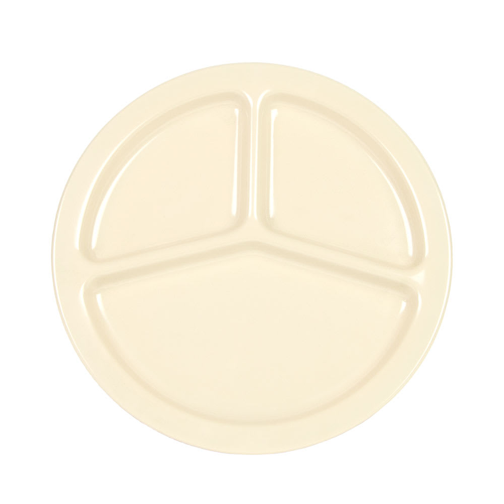 Carlisle 10" Round Melamine Dinner Plate, Tan (KL10225)