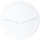 Carlisle 10" Round Melamine Dinner Plate, White (KL10202) thumbnail 3