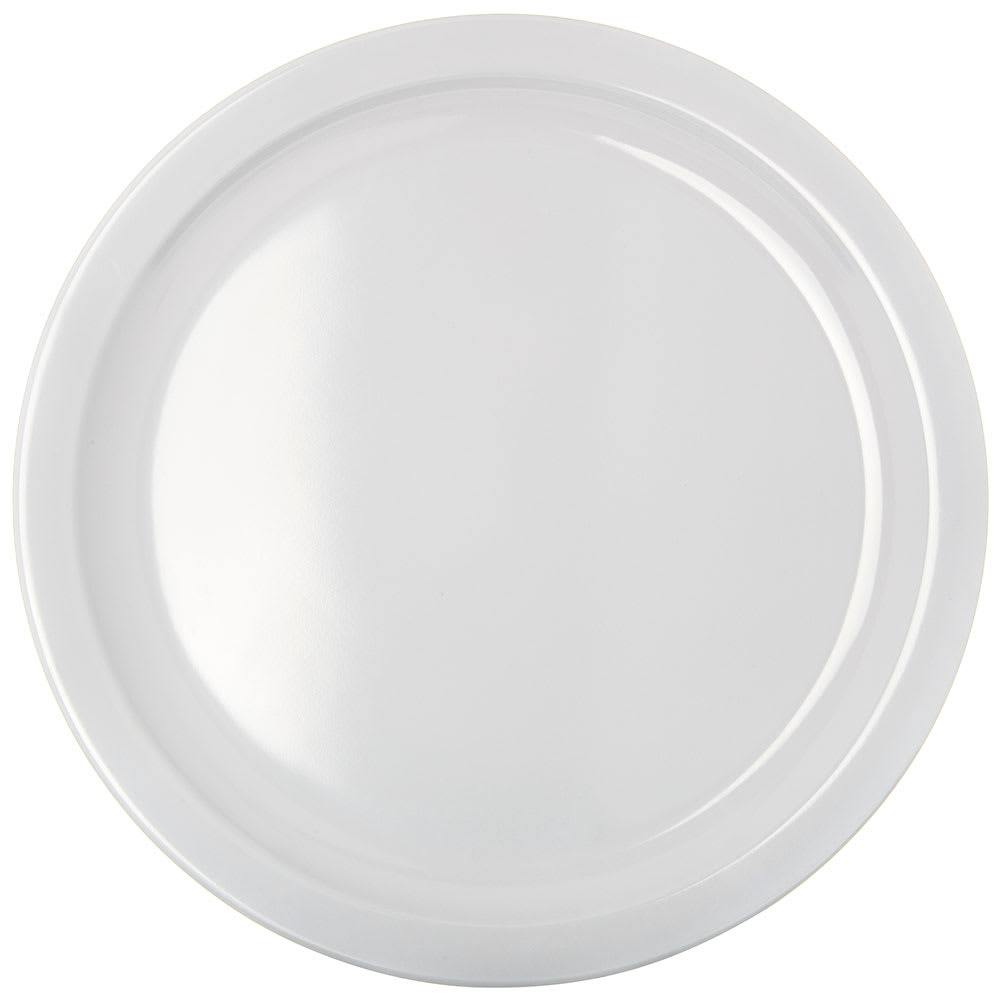 Carlisle 10" Round Melamine Dinner Plate, White (KL11602)