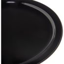 Carlisle 10" Round Melamine Dinner Plate, Black (KL11603) thumbnail 4