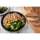 Carlisle 10" Round Melamine Dinner Plate, Black (KL11603) thumbnail 5