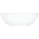 Carlisle 10 oz Round Melamine Nappie Bowl, White (KL11802) thumbnail 4