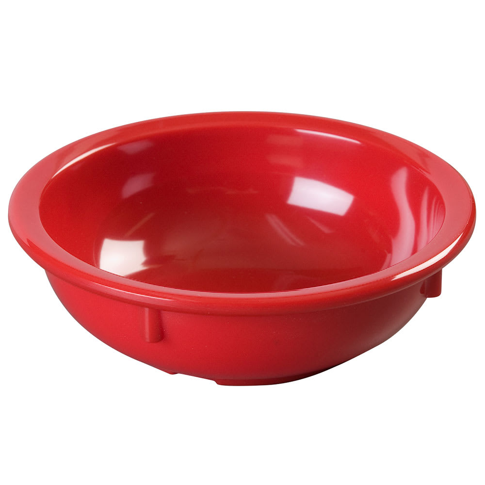 Carlisle 10 oz Round Melamine Nappie Bowl, Red (KL11805)