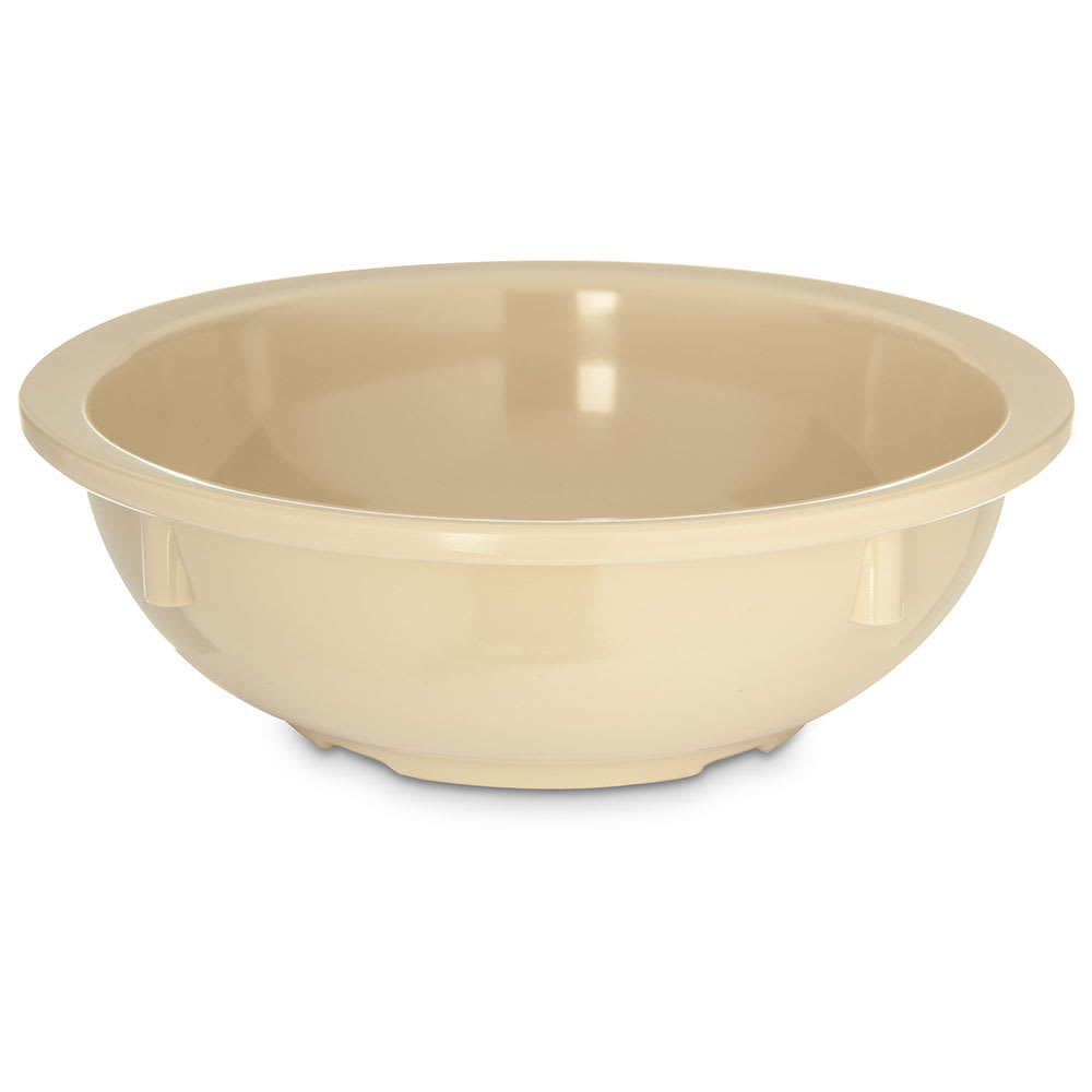 Carlisle 10 oz Round Melamine Nappie Bowl, Tan (KL11825)