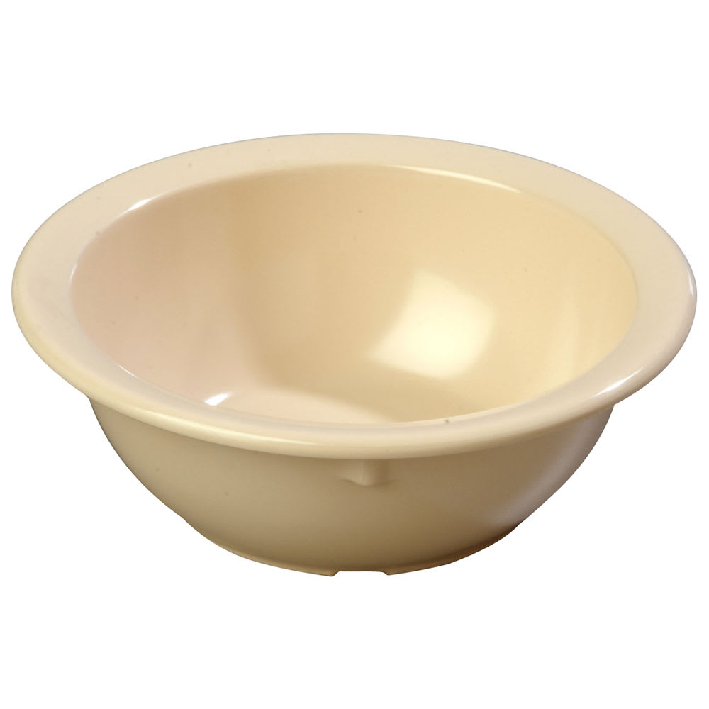 Carlisle 12 1/2 oz Round Melamine Nappie Bowl, Tan (KL11925)