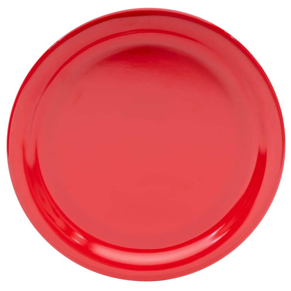 Carlisle 9" Round Melamine Dinner Plate, Red (KL20005)