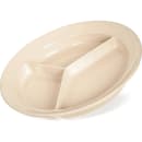 Carlisle 8 3/4" Round Melamine Salad Plate, Tan (KL20325) thumbnail 2