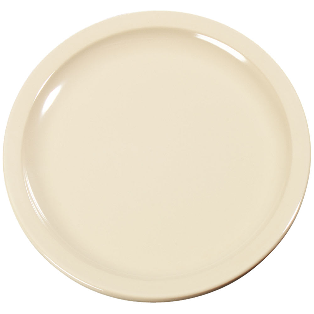 Carlisle 6 1/2" Round Melamine Pie Plate, Tan (KL20425)