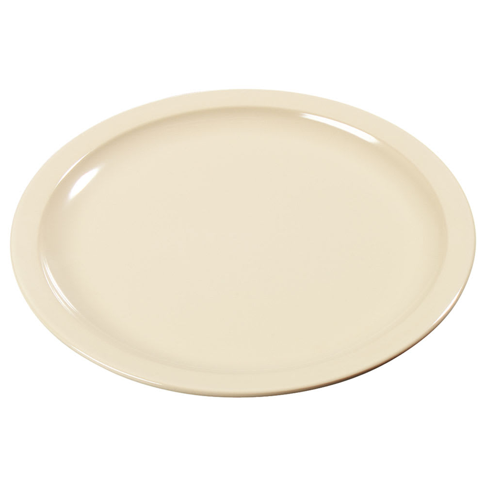 Carlisle 5 1/2" Round Melamine Bread & Butter Plate, Tan (KL20525)