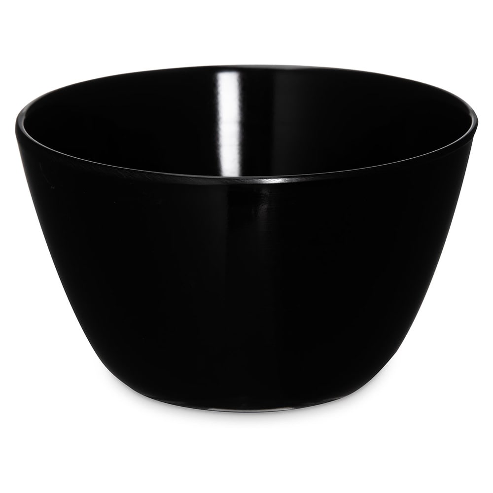Carlisle 8 oz Round Bouillon Cup - Melamine, Black (KL35003)