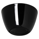 Carlisle 8 oz Round Bouillon Cup - Melamine, Black (KL35003) thumbnail 2