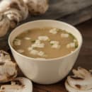 Carlisle 8 oz Round Bouillon Cup - Melamine, Tan (KL35025) thumbnail 5