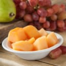 Carlisle 5 oz Round Melamine Fruit Bowl, White (KL80002) thumbnail 5