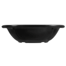 Carlisle 4 3/4 oz Round Melamine Fruit Bowl, Black (KL80503) thumbnail 3
