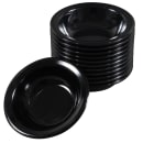 Carlisle 4 3/4 oz Round Melamine Fruit Bowl, Black (KL80503) thumbnail 6