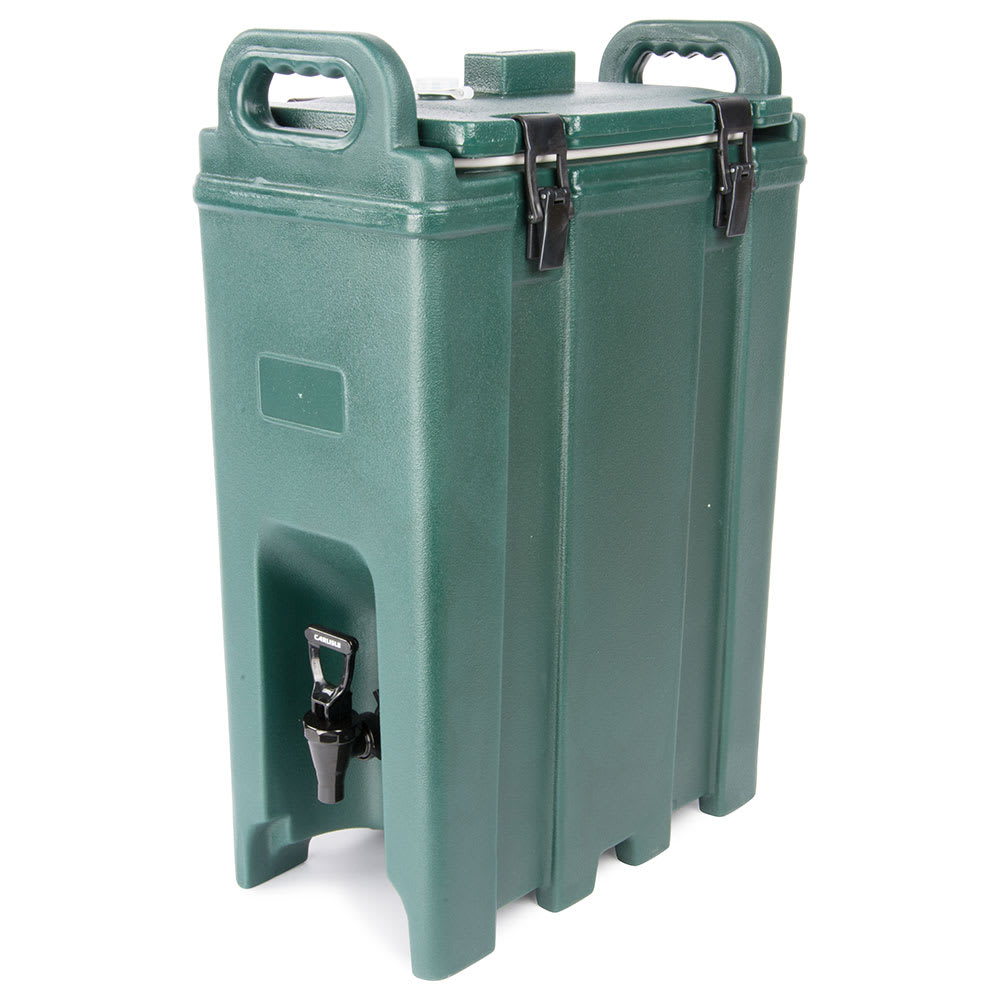 Carlisle 5 gal Cateraide™ Insulated Beverage Dispenser, Forest Green (LD500N08)