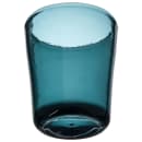 Carlisle 14 oz Double Old Fashioned Glass - Tritan Plastic, Teal (MIN544015) thumbnail 4