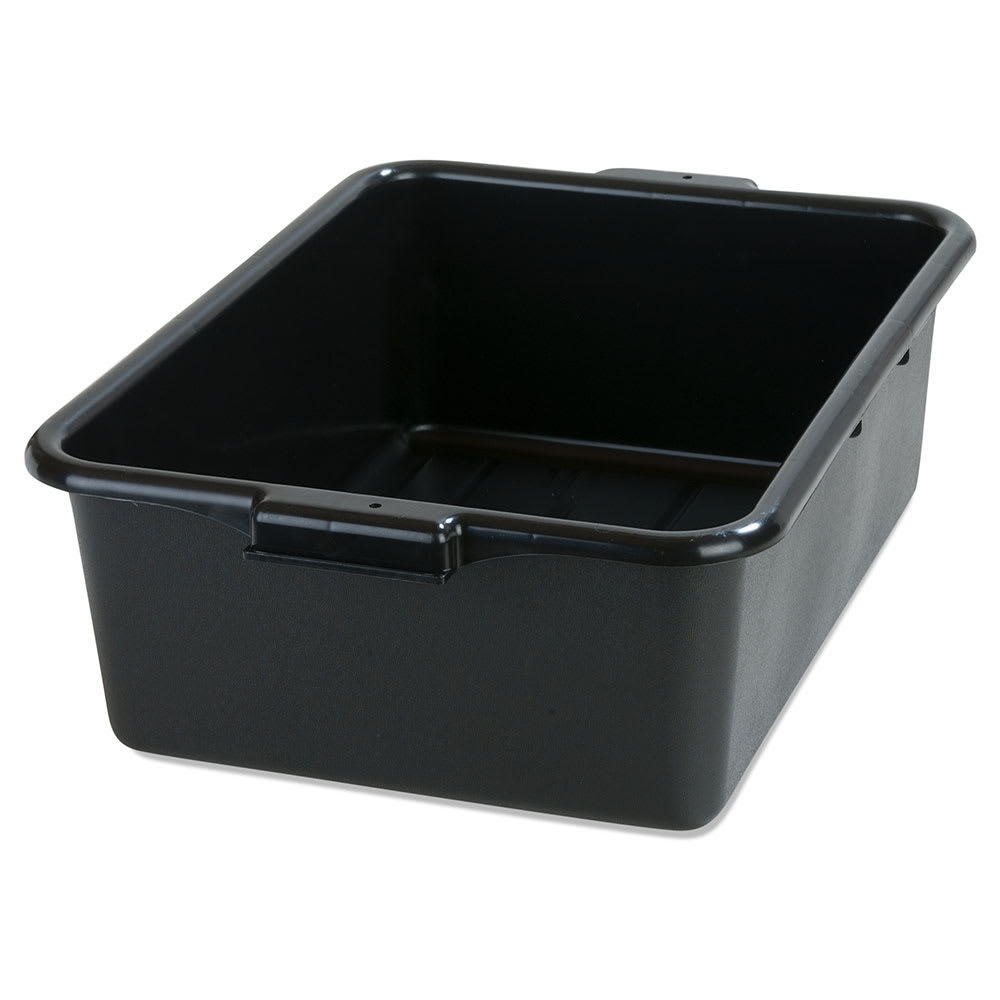 Carlisle Comfort Curve™ Bus Box - 20" x 15" x 7", Black (N4401103)