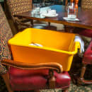 Carlisle Comfort Curve™ Bus Box - 20" x 15" x 7", Yellow (N4401104) thumbnail 4