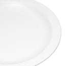 Carlisle 6 1/2" Round Plastic Salad Plate, White (PCD20602) thumbnail 3