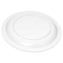 Carlisle 6 1/2" Round Plastic Salad Plate, White (PCD20602) thumbnail 4