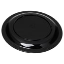 Carlisle 6 1/2" Round Plastic Salad Plate, Black (PCD20603) thumbnail 4