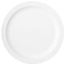 Carlisle 9" Round Plastic Dinner Plate, White (PCD20902) thumbnail 2