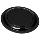 Carlisle 9" Round Plastic Dinner Plate, Black (PCD20903) thumbnail 4
