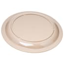 Carlisle 10" Round Plastic Dinner Plate, Tan (PCD21025) thumbnail 4