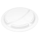 Carlisle 9" Round Plastic Dinner Plate, White (PCD22002) thumbnail 4