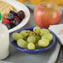 Carlisle 5 oz Round Plastic Fruit Bowl, Dark Blue (PCD30550) thumbnail 5