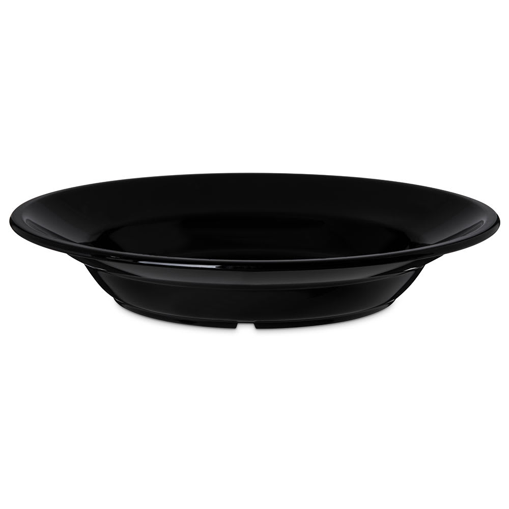 Carlisle 12 oz Round Plastic Soup Bowl, Black (PCD31203)