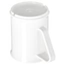 Carlisle 9 5/8 oz Mug - Polycarbonate, White (PCD79602) thumbnail 4