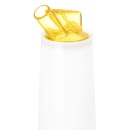 Carlisle 32 oz Store 'N Pour Quart Complete - Polyethylene, Yellow (PS601N04) thumbnail 4
