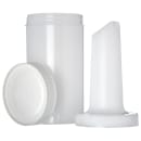 Carlisle 32 oz PourPlus Quart Complete - Polyethylene, White (PS601NC02) thumbnail 2