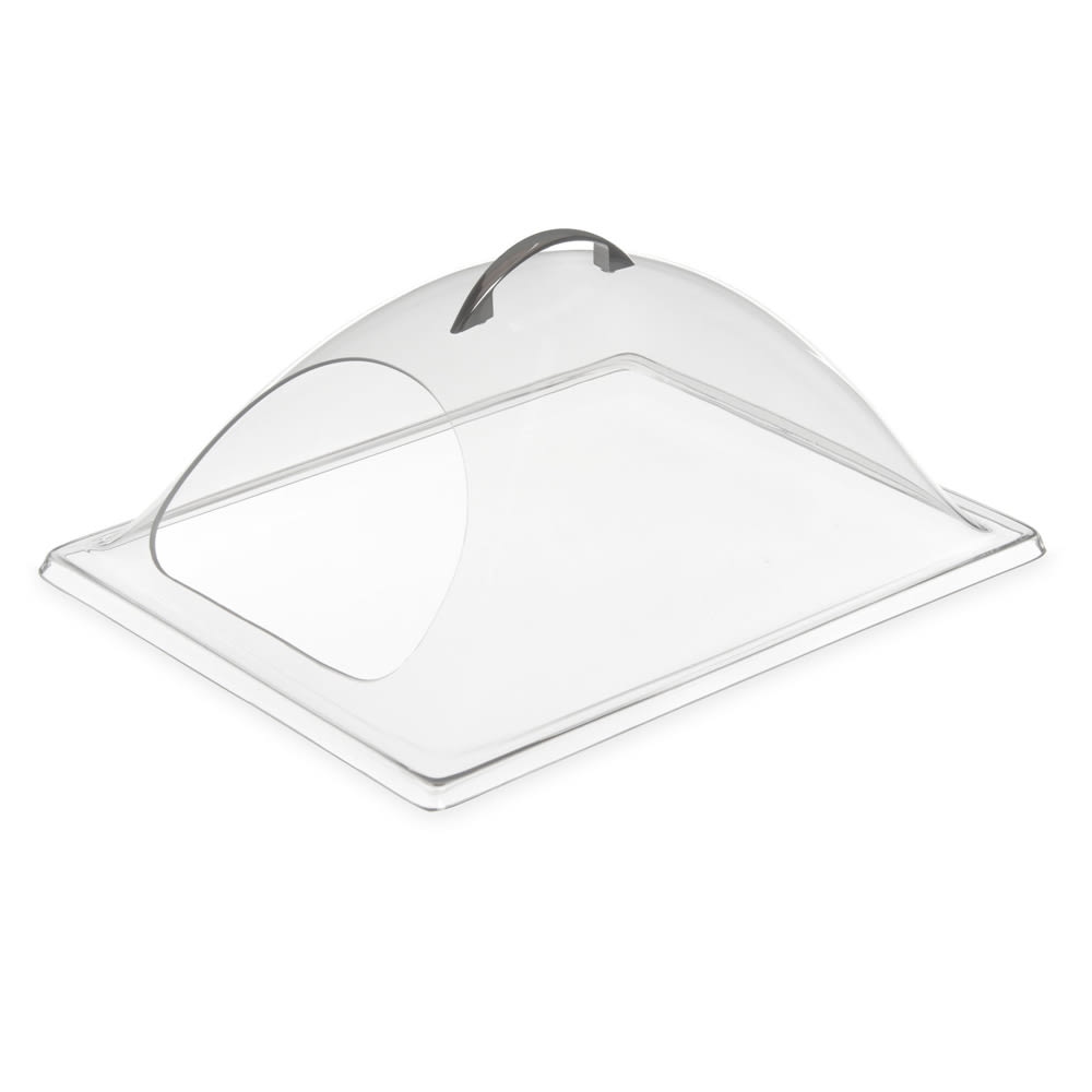 Carlisle Rectangular Food Pan Display Cover - 13" x 10 3/4", Polycarbonate, Clear (PSD13EH07)