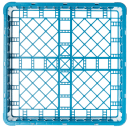 Carlisle Full-Size Dishwasher Open Rack - Polypropylene, Blue (RB14) thumbnail 2