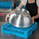 Carlisle Full-Size Dishwasher Open Rack - Polypropylene, Blue (RB14) thumbnail 6