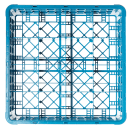 Carlisle OptiClean™ Glass Rack w/ (16) Compartments - (1) Extender, Blue (RC16-114) thumbnail 2
