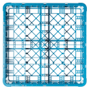 Carlisle OptiClean™ Glass Rack w/ (16) Compartments - Blue (RC1614) thumbnail 3