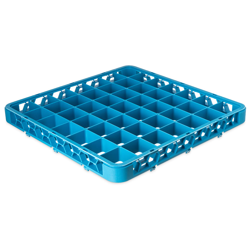 Carlisle Full Size Glass Rack Extender w/ (49) Compartments, Blue (RE4914)
